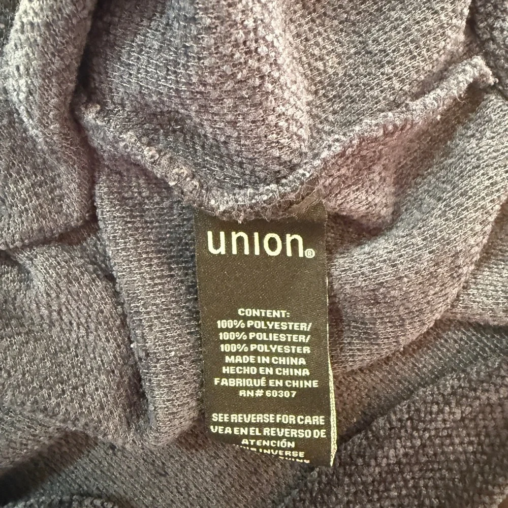 Union SEA/WA Navy Textured Knit Button Up Shacket Shirt Jacket Size XXL
